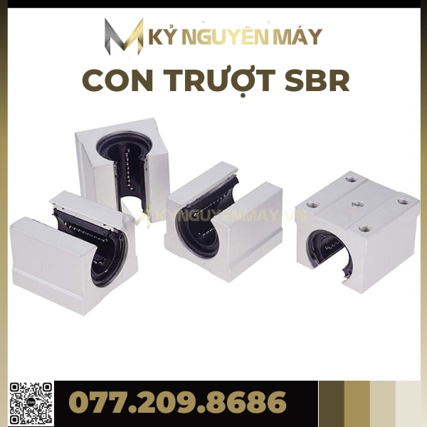 Con trượt khuyết SBR | SBR10UU, SBR35UU, SBR16LUU, SBR20LUU