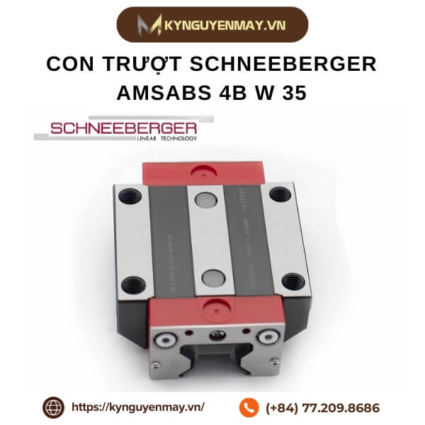 Con trượt SCHNEEBERGER AMSABS 4B W 35