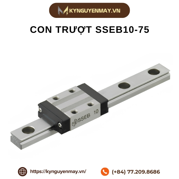 Con trượt MISUMI SSEB10-75