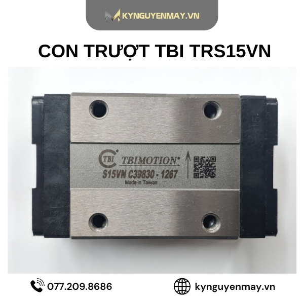 Con trượt TBI TRS VN | TRS15VN, TRS25VN, TRS30VN, TRS35VN, TRS45VN