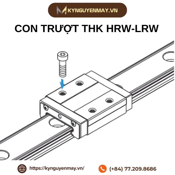 Con trượt THK HRW-LRW