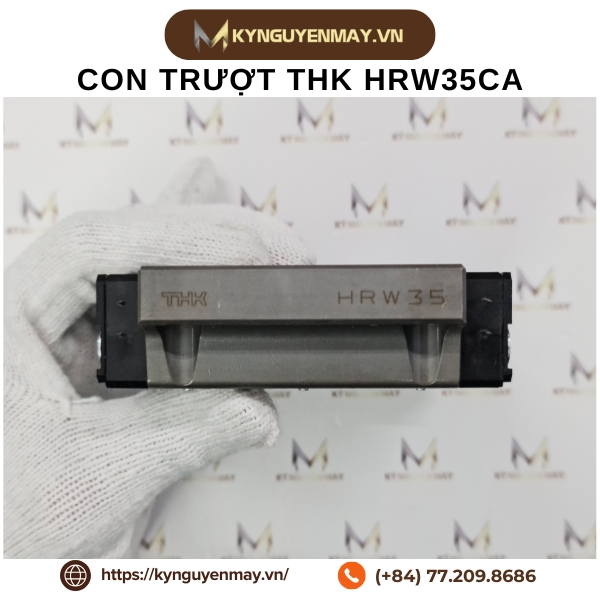 Con trượt THK HRW-CA | HRW17CA, HRW21CA, HRW27CA, HRW35CA, HRW50CA, HRW60CA