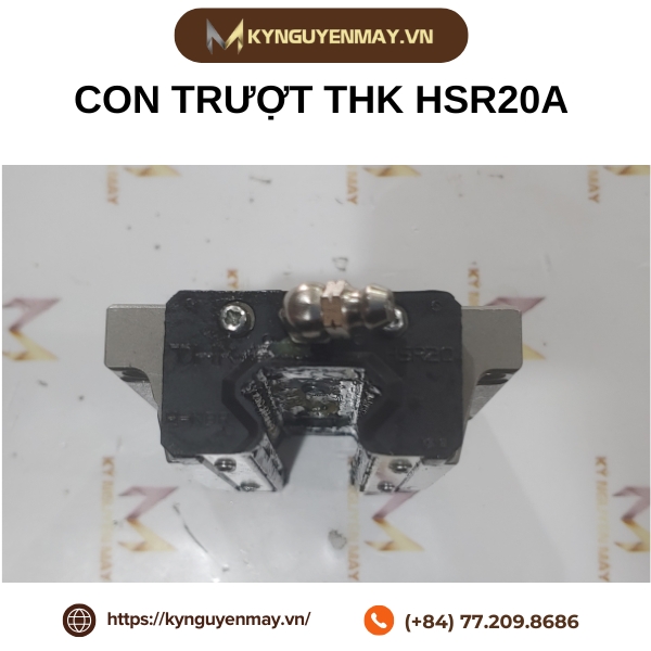 Con trượt THK HSR Có Cánh | HSR15A, HSR20A, HSR25A, HSR30A, HSR35A, HSR55A, HSR65A, HSR85A