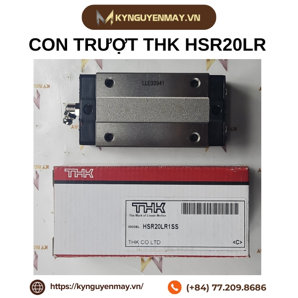 Con trượt THK HSR-LR | HSR20LR, HSR25LR, HSR30LR, HSR35LR, HSR45LR, HSR55LR, HSR65LR, HSR85LR