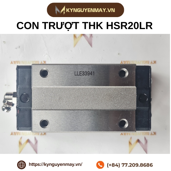 Con trượt THK HSR-LR | HSR20LR, HSR25LR, HSR30LR, HSR35LR, HSR45LR, HSR55LR, HSR65LR, HSR85LR