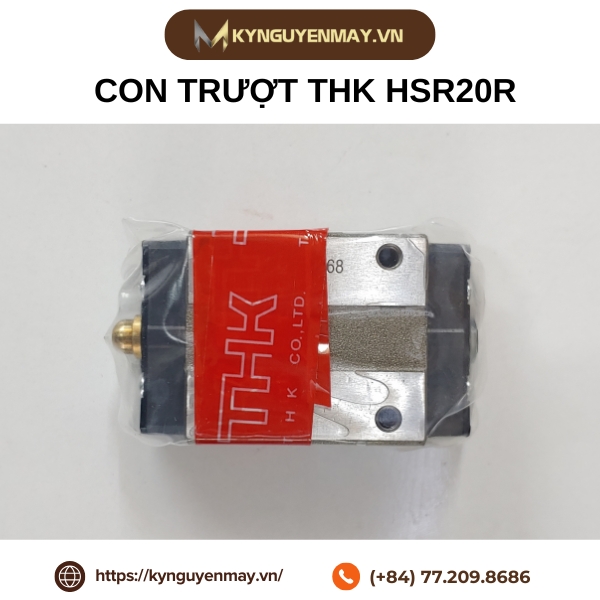Con trượt THK HSR-R | HSR15R, HSR20R, HSR25R, HSR35R, HSR45R, HSR55R, HSR65R, HSR85R