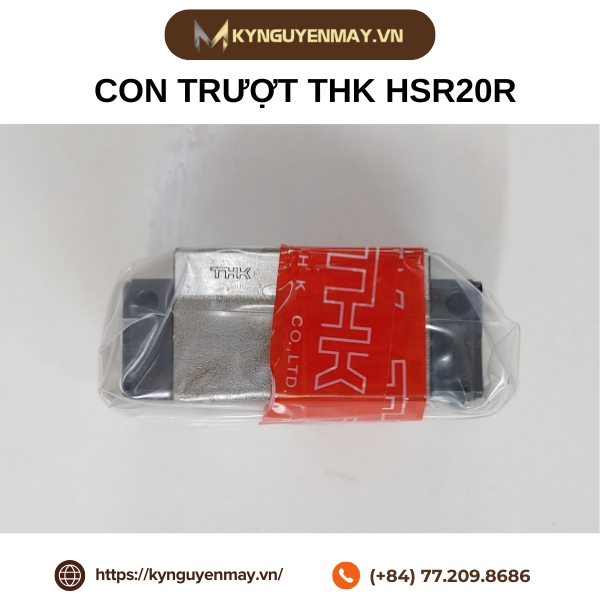Con trượt THK HSR-R | HSR15R, HSR20R, HSR25R, HSR35R, HSR45R, HSR55R, HSR65R, HSR85R