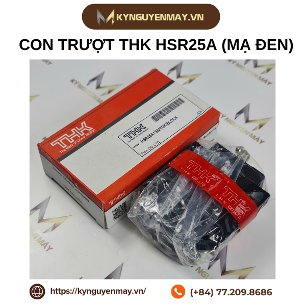 Con trượt THK HSR Có Cánh | HSR15A, HSR20A, HSR25A, HSR30A, HSR35A, HSR55A, HSR65A, HSR85A