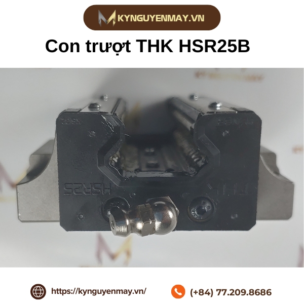 Con trượt THK HSR15B, HSR20B, HSR25B, HSR30B, HSR35B, HSR45B, HSR55B, HSR65B, HSR85B
