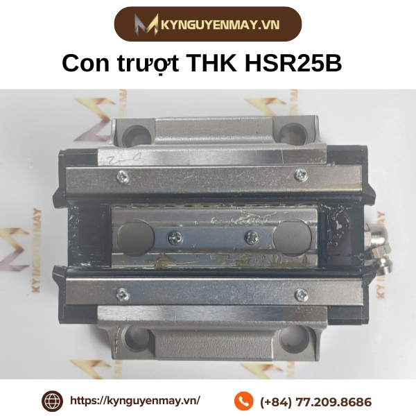 Con trượt THK HSR15B, HSR20B, HSR25B, HSR30B, HSR35B, HSR45B, HSR55B, HSR65B, HSR85B
