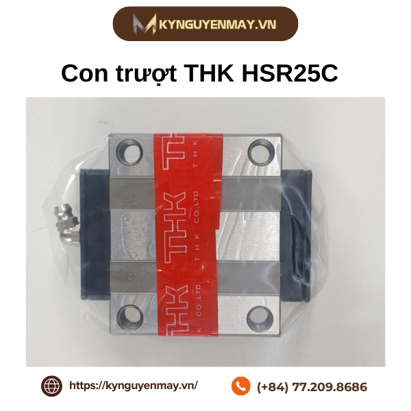 Con trượt THK HSR15C, HSR20C, HSR25C, HSR30C, HSR35C, HSR45C, HSR55C