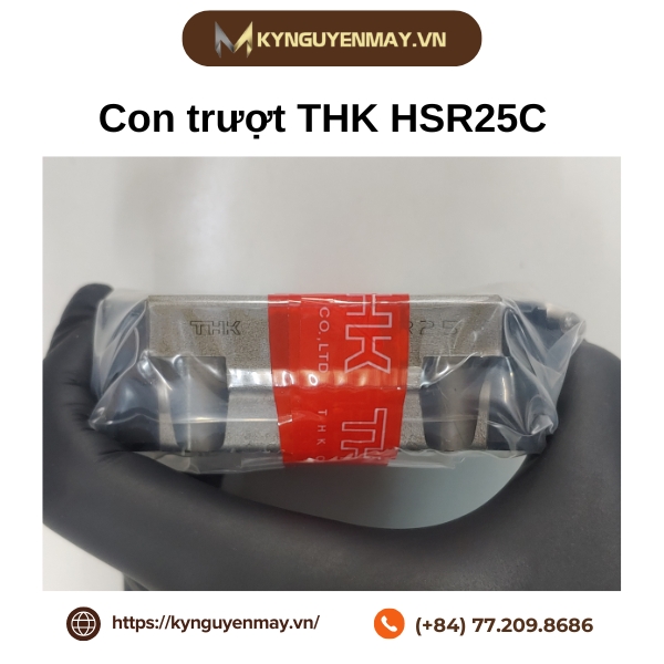 Con trượt THK HSR15C, HSR20C, HSR25C, HSR30C, HSR35C, HSR45C, HSR55C