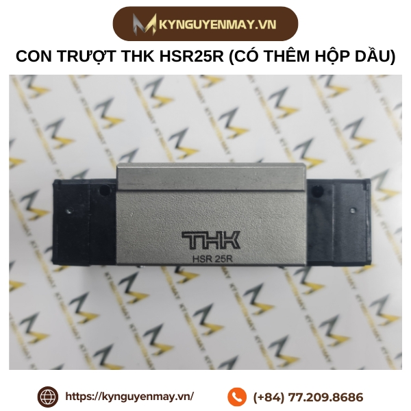 Con trượt THK HSR-R | HSR15R, HSR20R, HSR25R, HSR35R, HSR45R, HSR55R, HSR65R, HSR85R