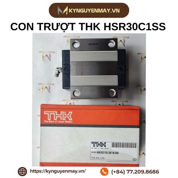 Con trượt THK HSR15C, HSR20C, HSR25C, HSR30C, HSR35C, HSR45C, HSR55C