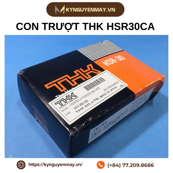 Con trượt THK HSR20CA, HSR25CA, HSR30CA, HSR35CA, HSR45CA, HSR55CA, HSR65CA, HSR85CA