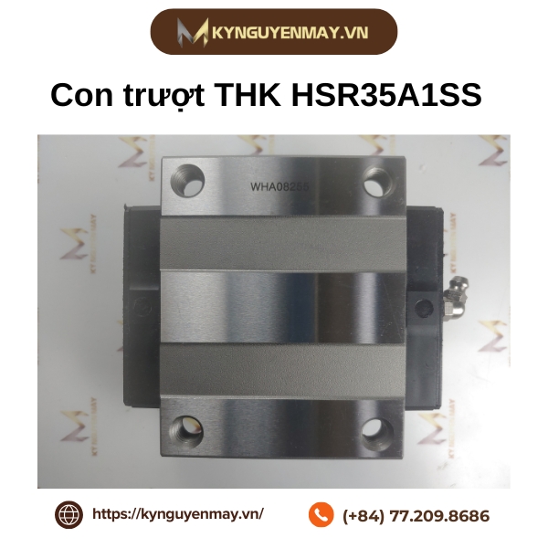 Con trượt THK HSR Có Cánh | HSR15A, HSR20A, HSR25A, HSR30A, HSR35A, HSR55A, HSR65A, HSR85A