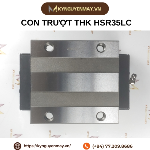Con trượt THK HSR15LC, HSR20LC, HSR25LC, HSR30LC, HSR35LC, HSR45LC, HSR55LC