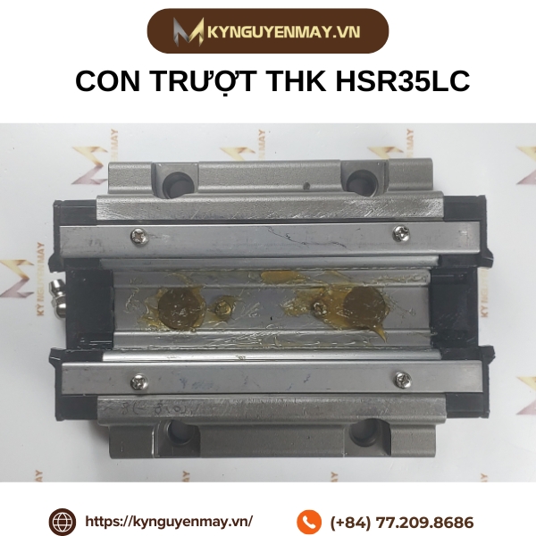 Con trượt THK HSR15LC, HSR20LC, HSR25LC, HSR30LC, HSR35LC, HSR45LC, HSR55LC