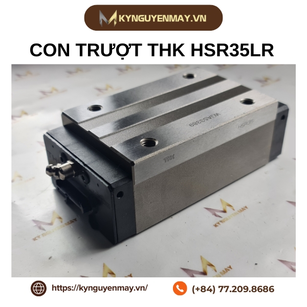Con trượt THK HSR-LR | HSR20LR, HSR25LR, HSR30LR, HSR35LR, HSR45LR, HSR55LR, HSR65LR, HSR85LR