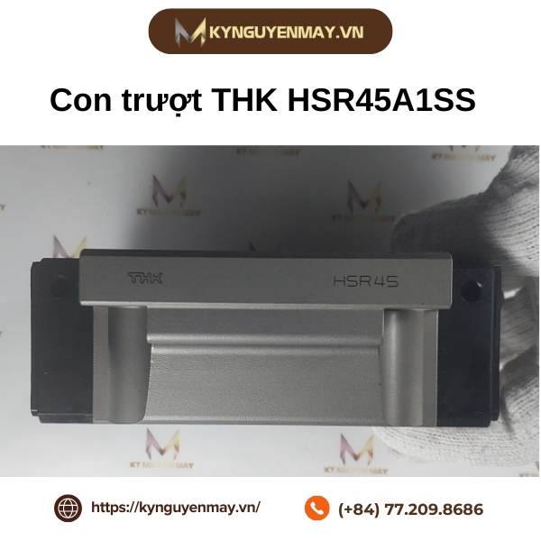 Con trượt THK HSR Có Cánh | HSR15A, HSR20A, HSR25A, HSR30A, HSR35A, HSR55A, HSR65A, HSR85A