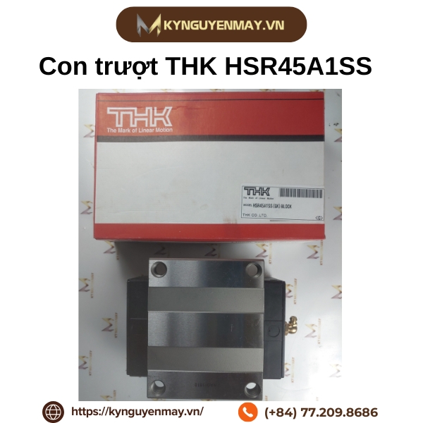 Con trượt THK HSR Có Cánh | HSR15A, HSR20A, HSR25A, HSR30A, HSR35A, HSR55A, HSR65A, HSR85A