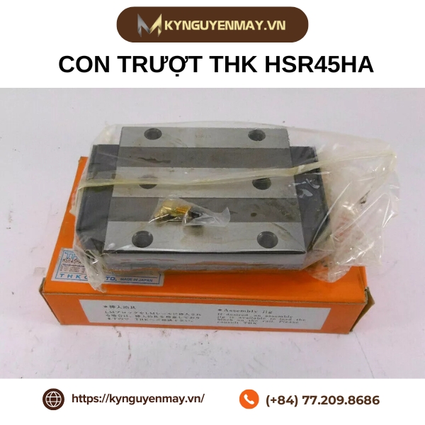 Con trượt THK HSR20HA, HSR25HA, HSR35HA, HSR45HA, HSR55HA, HSR65HA, HSR85HA