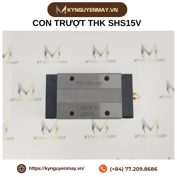 Con trượt THK SHS15V, SHS20V, SHS25V, SHS30V, SHS35V, SHS45V, SHS55V, SHS65V
