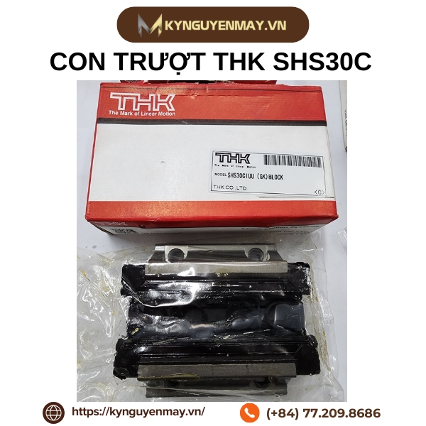 Con trượt vuông THK SHS-C | SHS15C, SHS20C, SHS30C, SHS45C, SHS55C, SHS65C