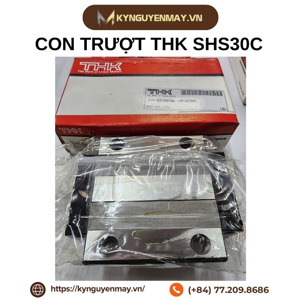 Con trượt vuông THK SHS-C | SHS15C, SHS20C, SHS30C, SHS45C, SHS55C, SHS65C