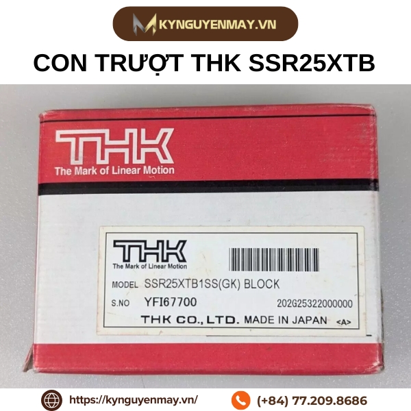Con trượt THK SSR15XTB, SSR20XTB, SSR25XTB, SSR30XTB, SSR35XTB