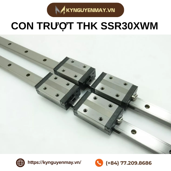 Con trượt THK SSR15XWM, SSR20XWM, SSR25XWM, SSR30XWM