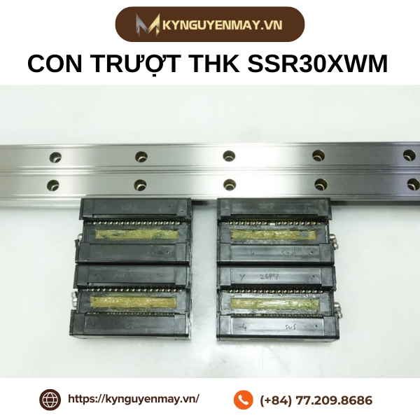 Con trượt THK SSR15XWM, SSR20XWM, SSR25XWM, SSR30XWM