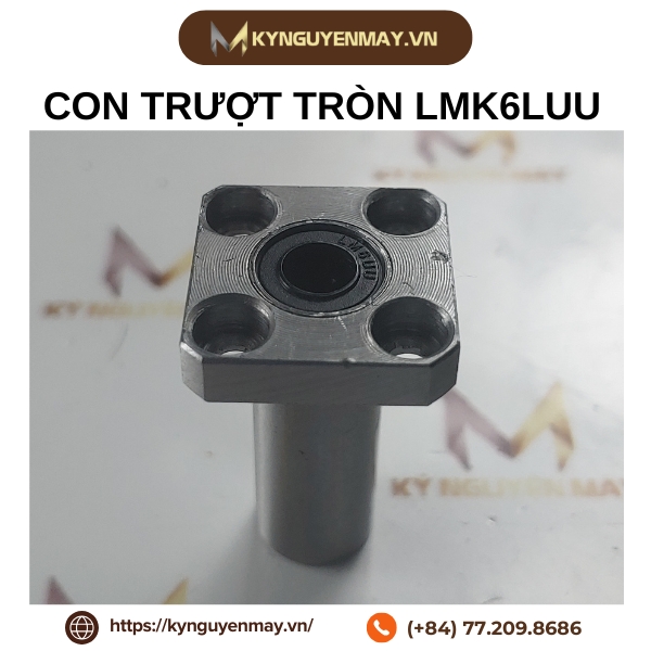 Con trượt tròn có đầu chặn LMK