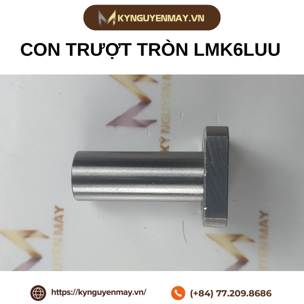 Con trượt tròn có đầu chặn LMK