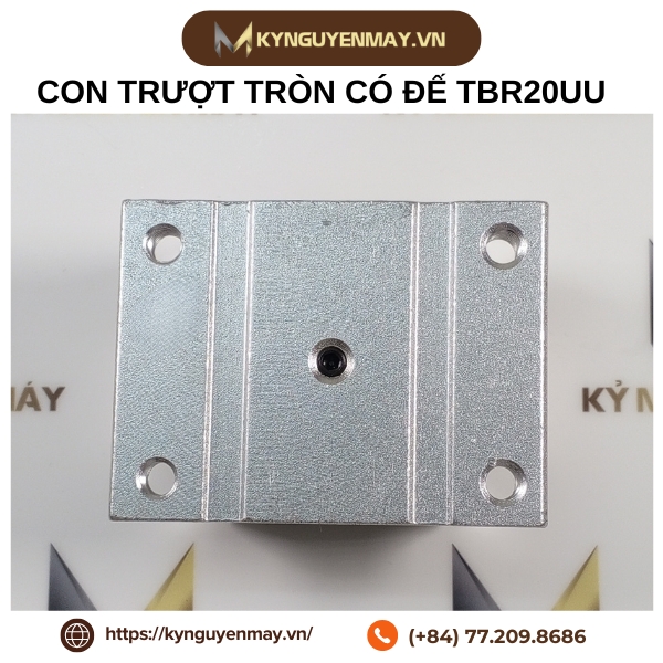 Con trượt tròn có đế TBR
