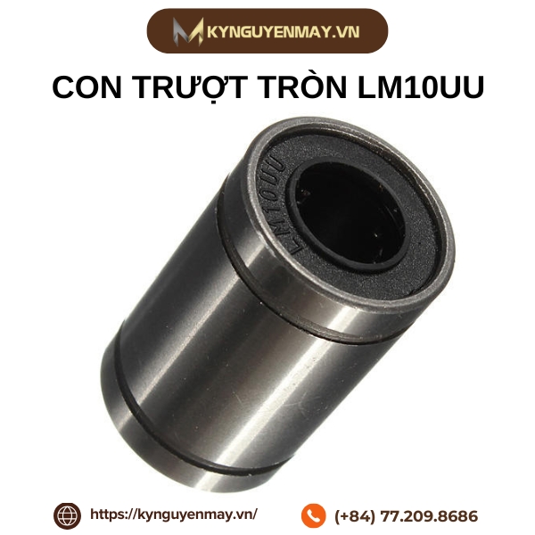 Con trượt tròn phi 10 - LM10UU