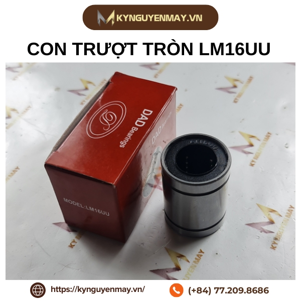 Con trượt tròn phi 16 - LM16UU