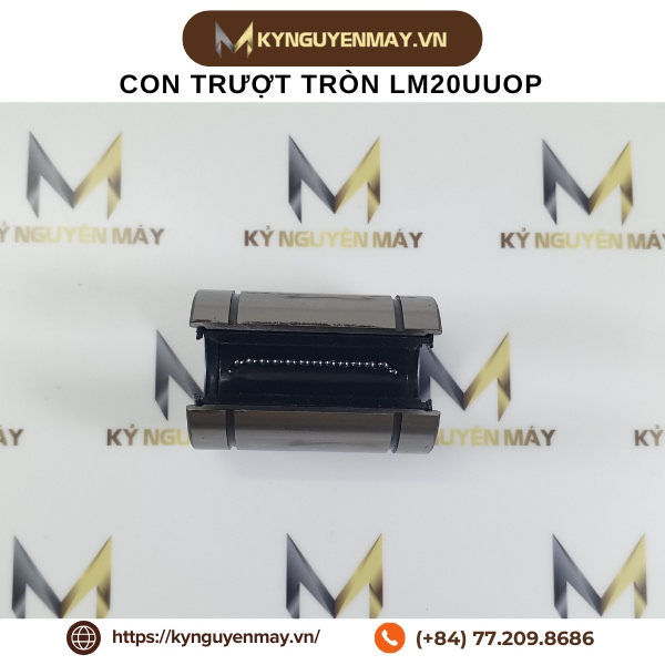 Con trượt tròn khuyết LM20UUOP (20x32x42x11mm)
