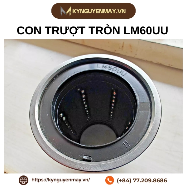 Vòng bi trượt tuyến tính LM60UU