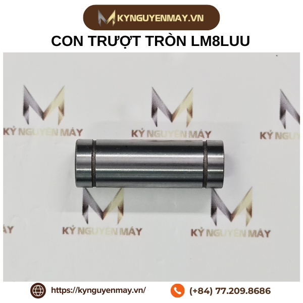 Con trượt tròn LM8LUU (DAD LM8LUU linear bushing)