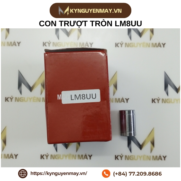 Con trượt LM8UU (Vòng bi trượt LM8UU)