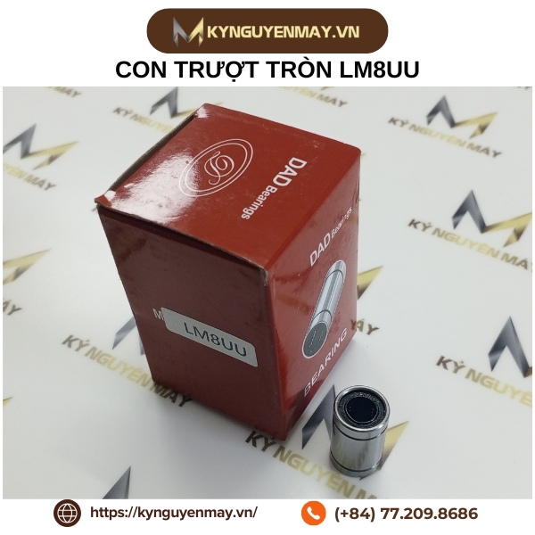 Con trượt LM8UU (Vòng bi trượt LM8UU)