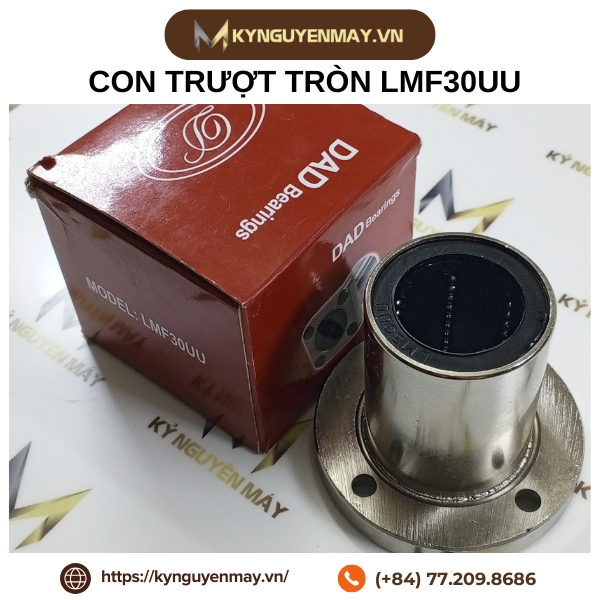 Con trượt tròn LMF | LMF12, LMF16 LMF20, LMF25, LMF30