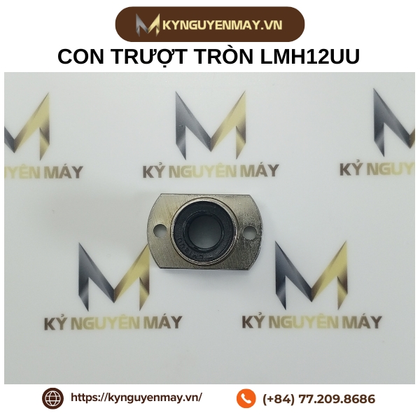 Con trượt tròn LMH 12UU (12x21x30mm)