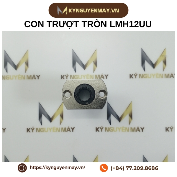 Con trượt tròn LMH 12UU (12x21x30mm)
