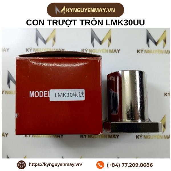 Con trượt tròn LMK30UU/ LMK30 (30x45x64mm)