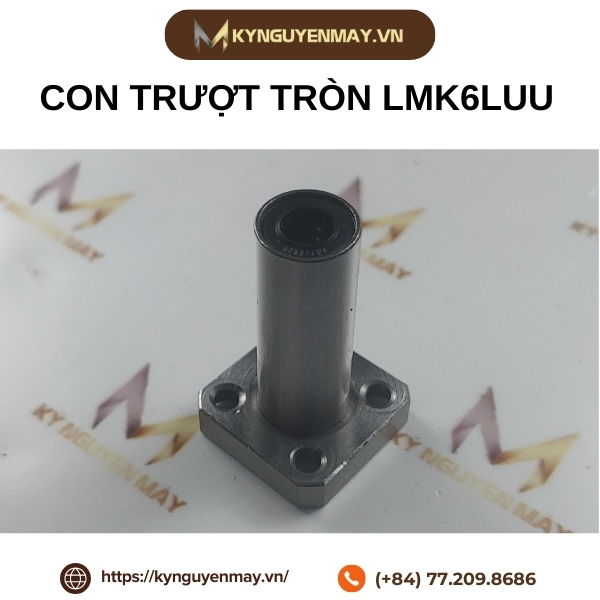 Vòng Bi Trượt LMK6LUU (6x12x35mm)