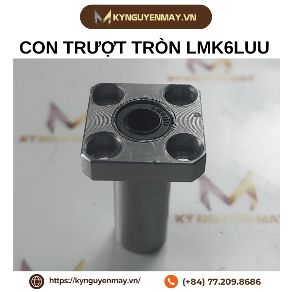 Vòng Bi Trượt LMK6LUU (6x12x35mm)