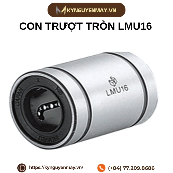 Bạc trượt tuyến tính LMU16