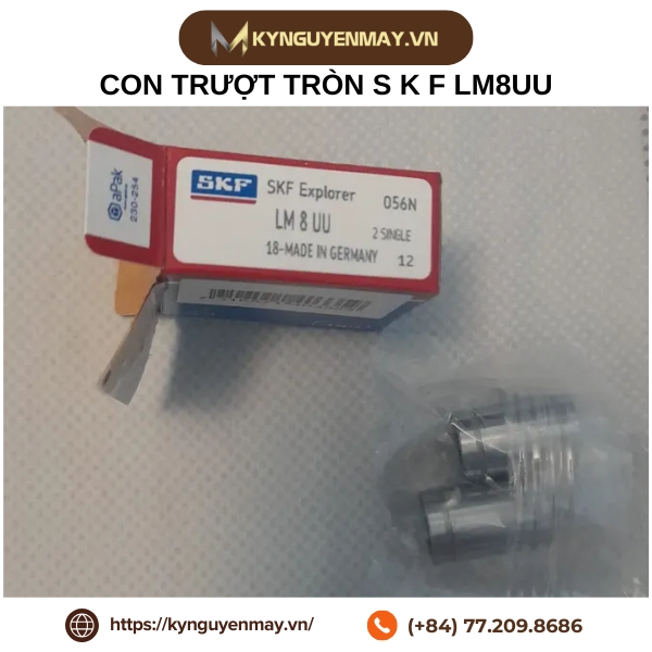 Con trượt LM8UU (Vòng bi trượt LM8UU)